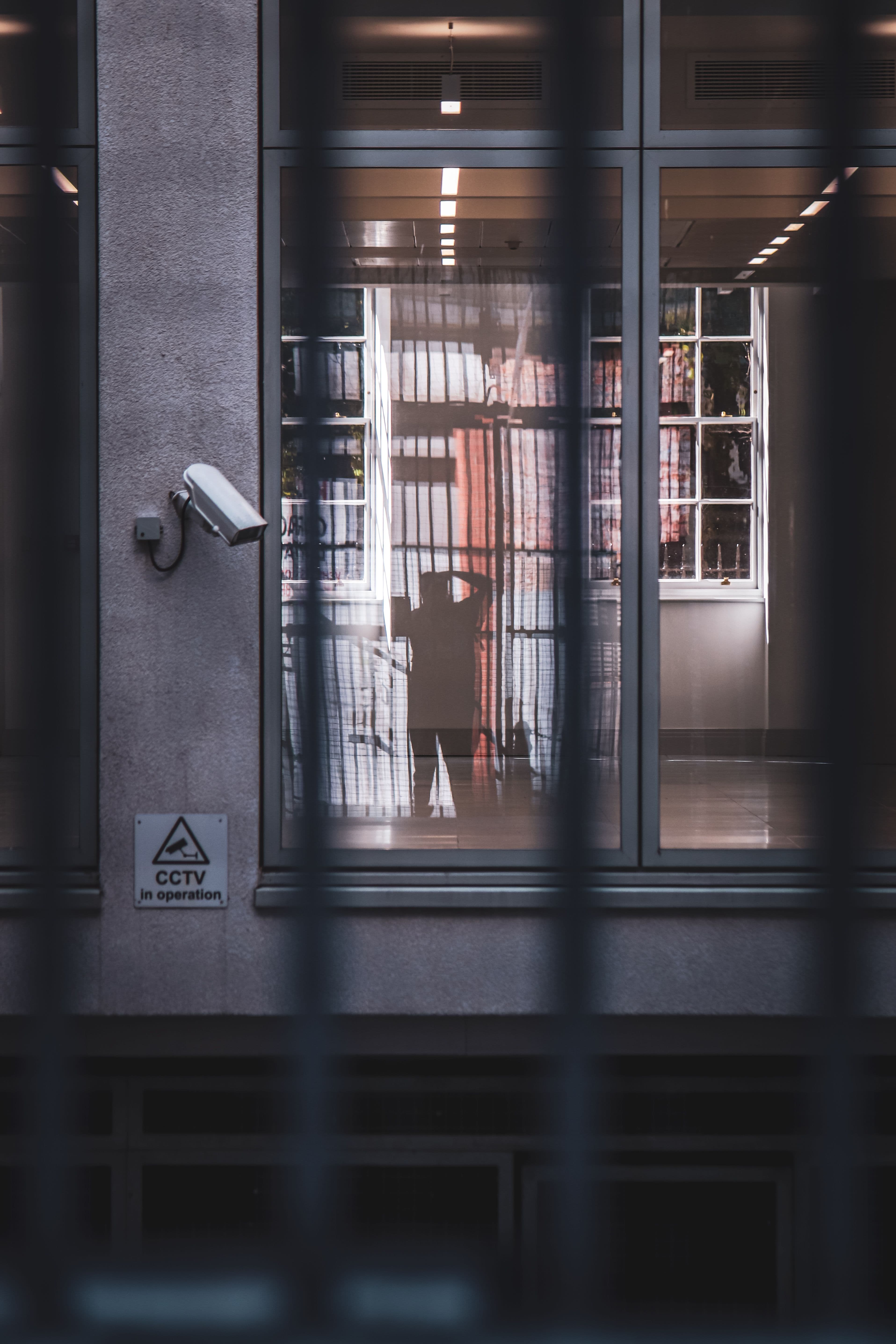 Close detail of precision commercial building installations